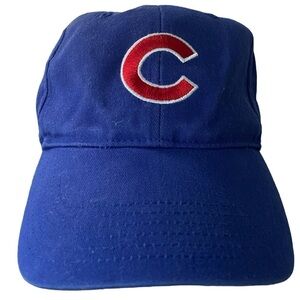 MLB Fan Favorite Chicago Cubs Blue Baseball Cap Hat Size O/S